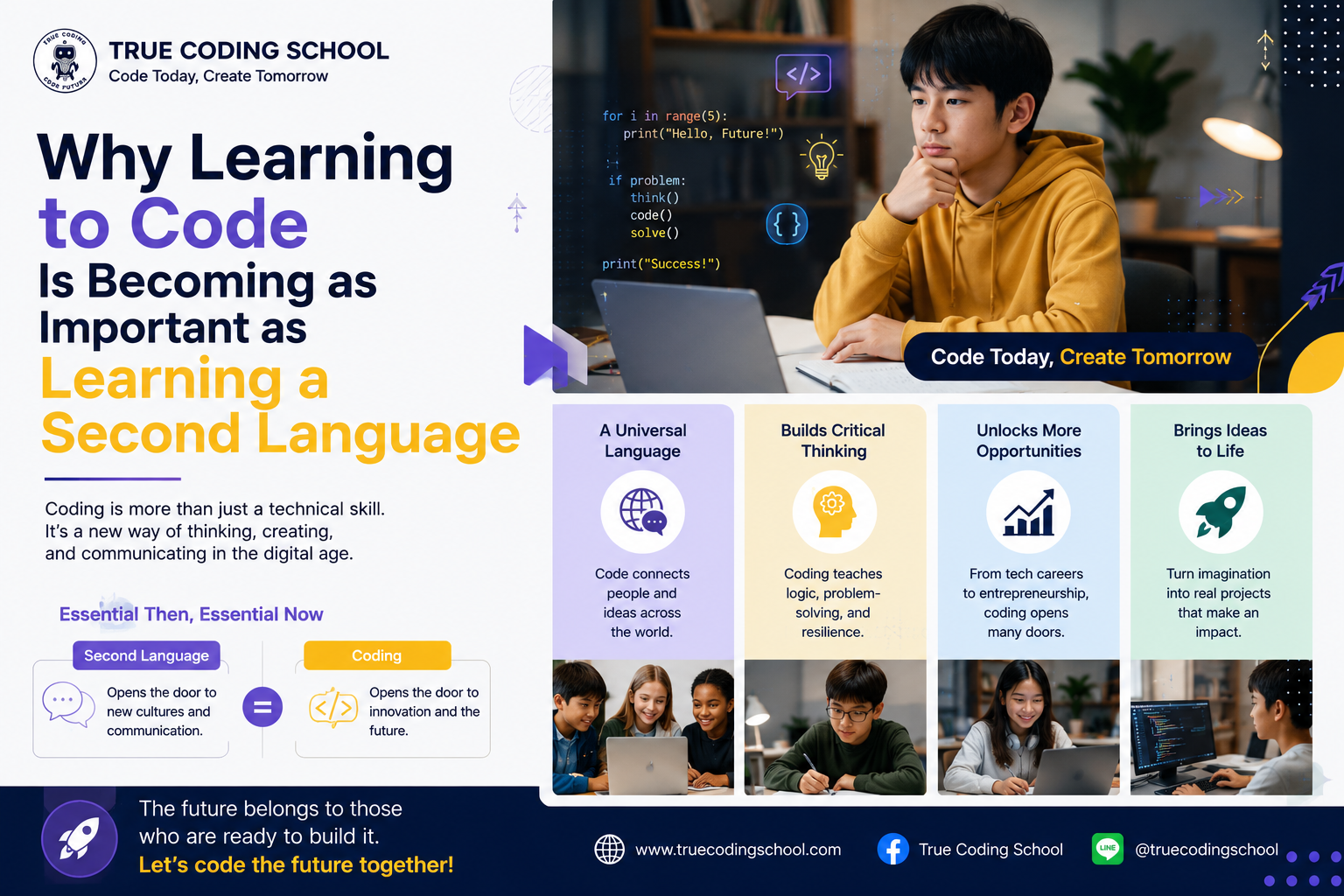 Why Learning to Code Is Becoming as Important as Learning a Second Language