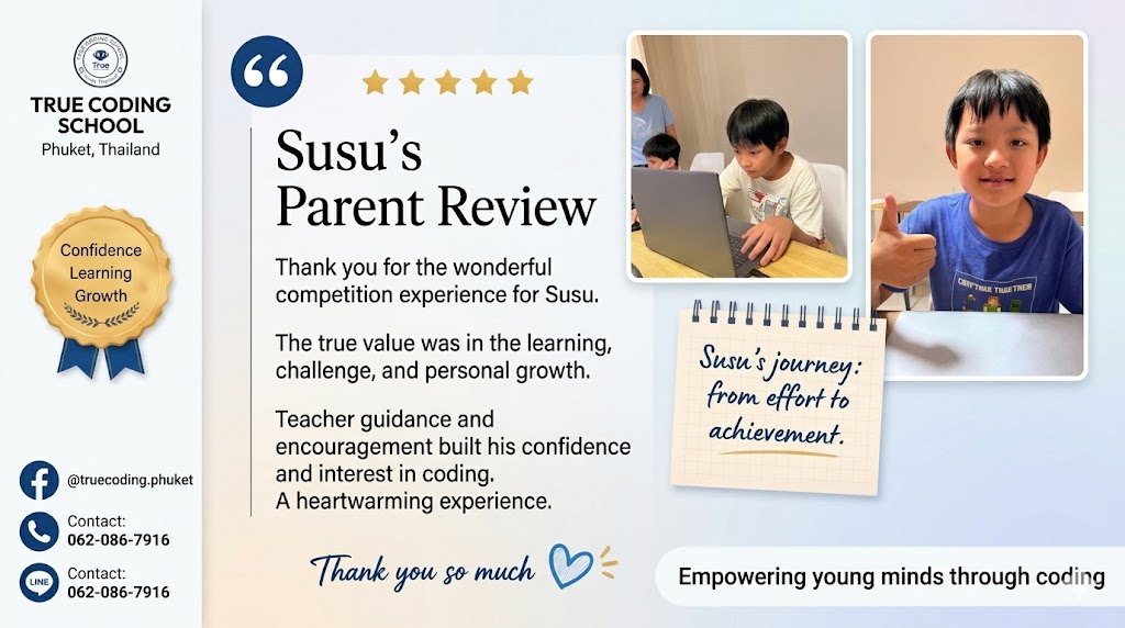 Parent Review: More Than Medals, We Value Growth
