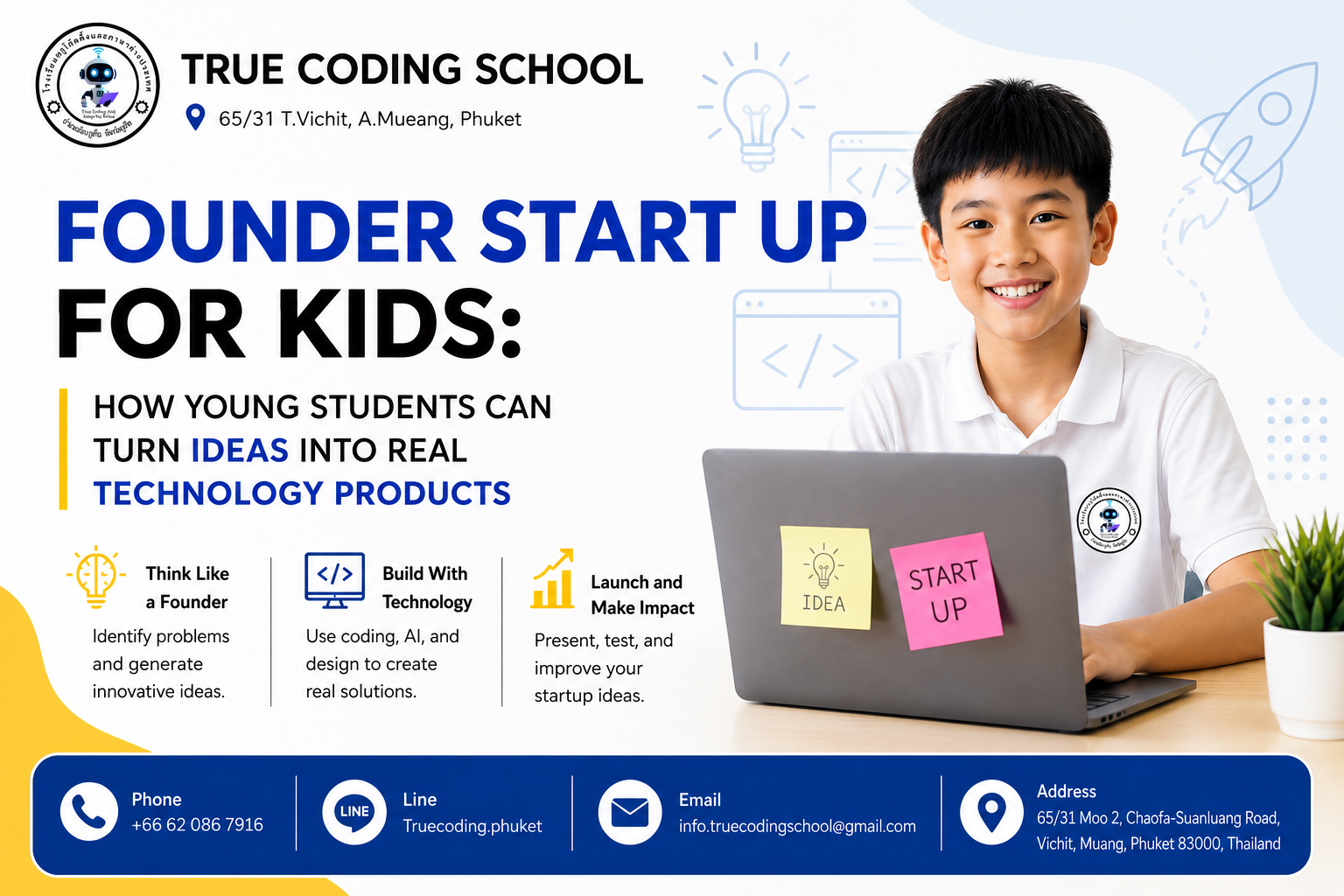 Founder Start up for Kids: How Young Students Can Turn Ideas Into Real Technology Products