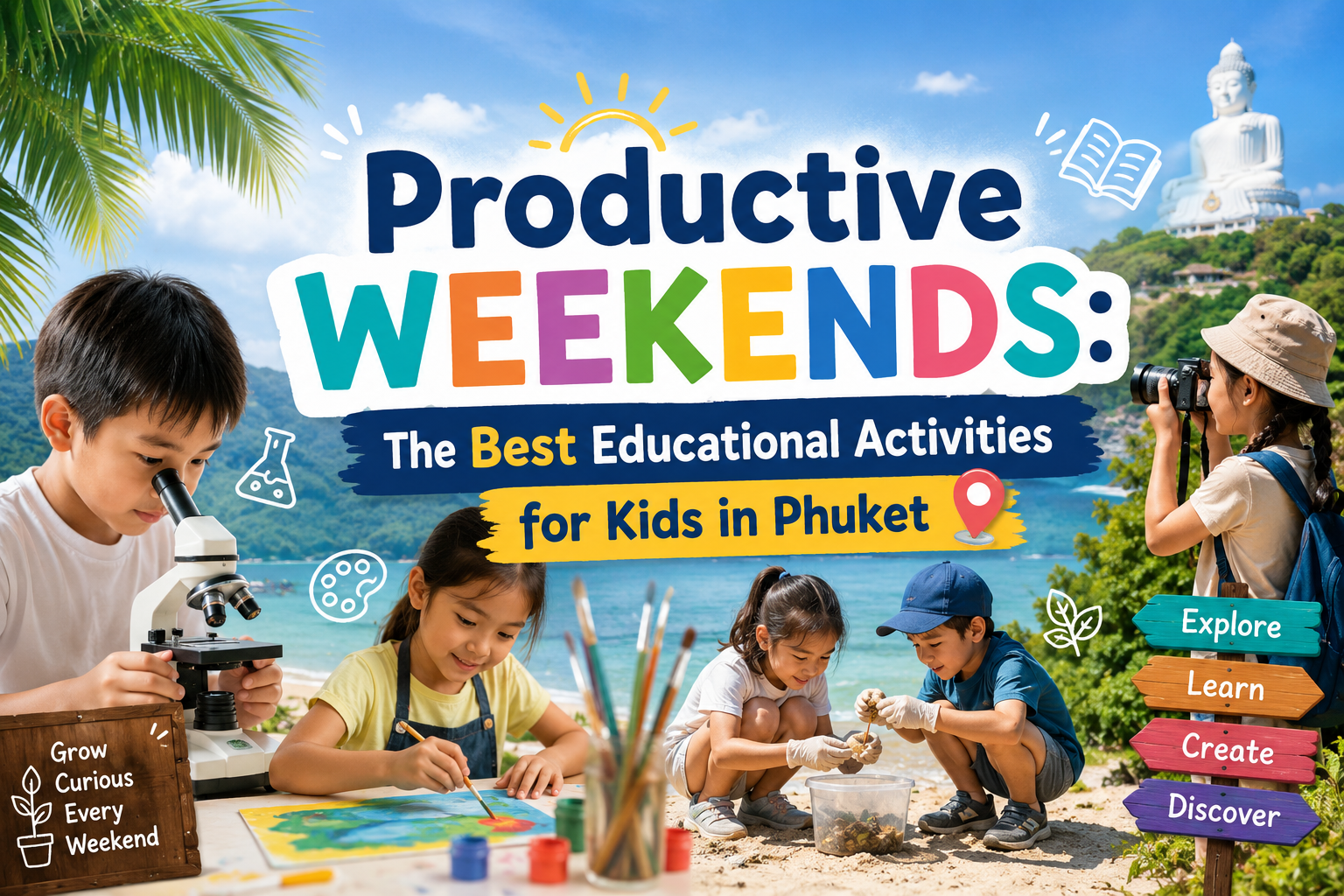 Productive Weekends: The Best Educational Activities for Kids in Phuket