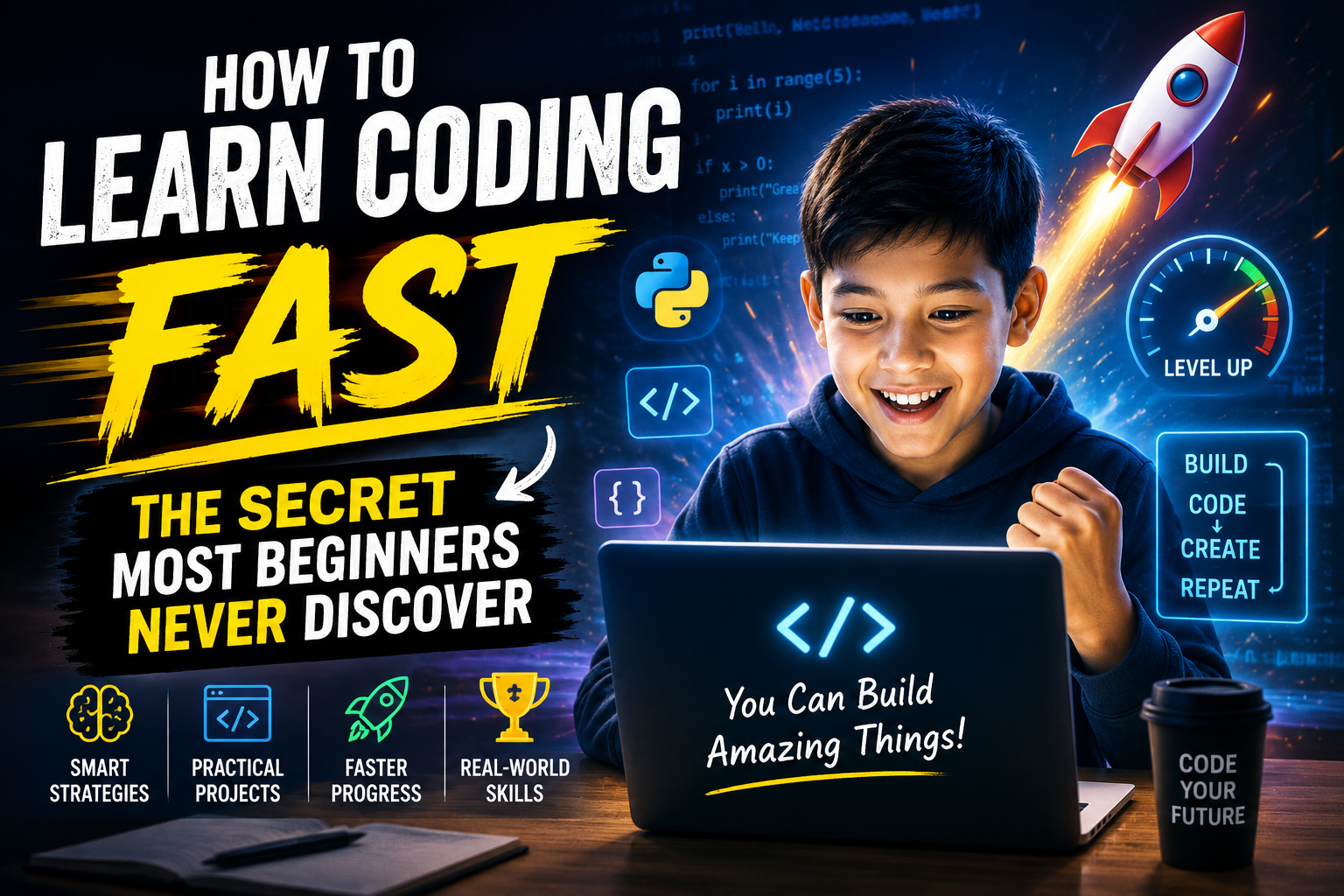 How to Learn Coding Fast: The Secret Most Beginners Never Discover
