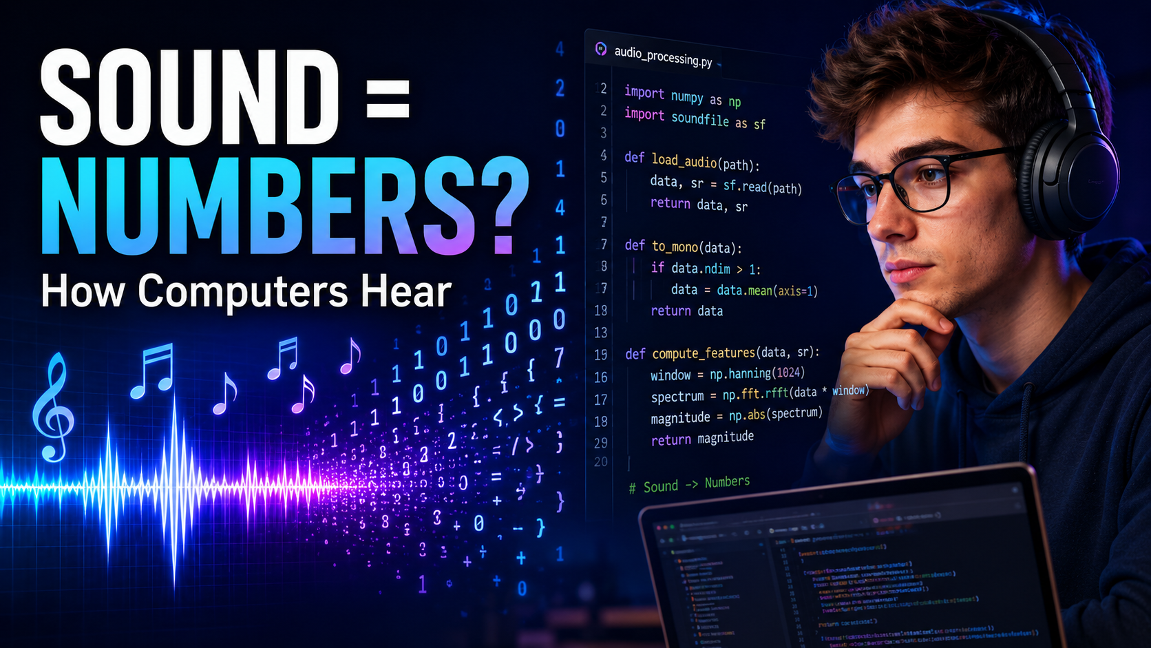 Everything You Hear Is Just Numbers (And That's Crazy)